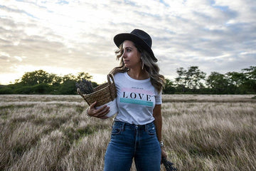 Made all with Love T shirt - Pura Vida Books