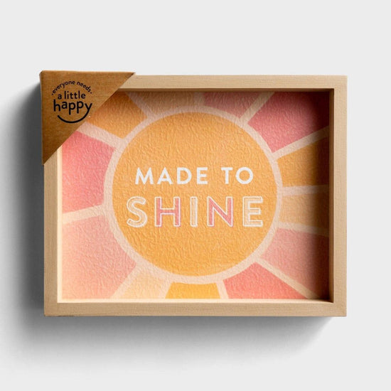 Made To Shine - Framed Wall Art - Pura Vida Books