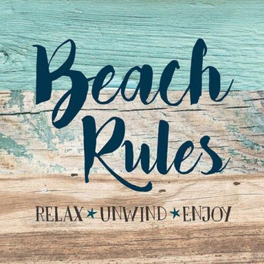 MAGNET Beach Rules - Pura Vida Books
