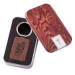 Man of God - 1 Timothy 6:11 Keyring in Tin - Pura Vida Books