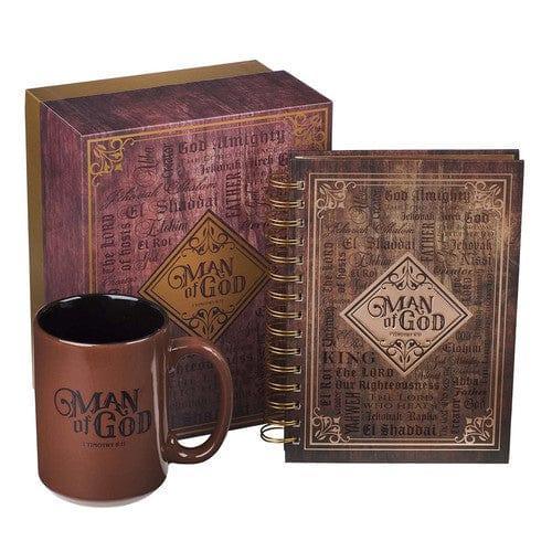 Man of God Mug and Journal - Pura Vida Books