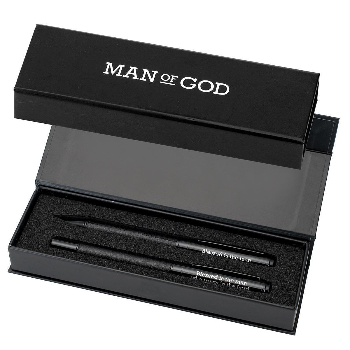 Man of God Pen and Pencil Giftset - Pura Vida Books