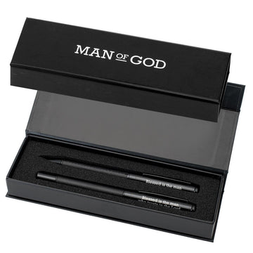 Man of God Pen and Pencil Giftset - Pura Vida Books