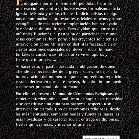 Manual Para Ceremonias Religiosas - KIttim Silva - Pura Vida Books