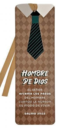 Marcador con cinta Hombre de Dios