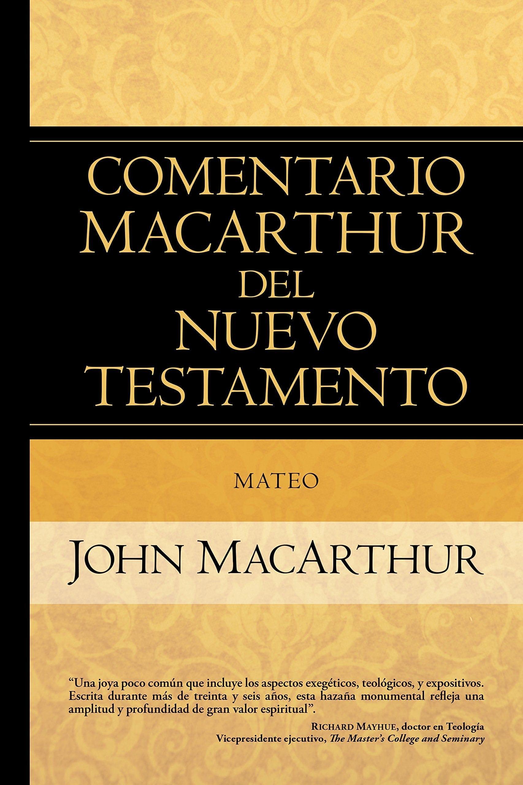 Mateo (Comentario MacArthur del N.T.) - Pura Vida Books