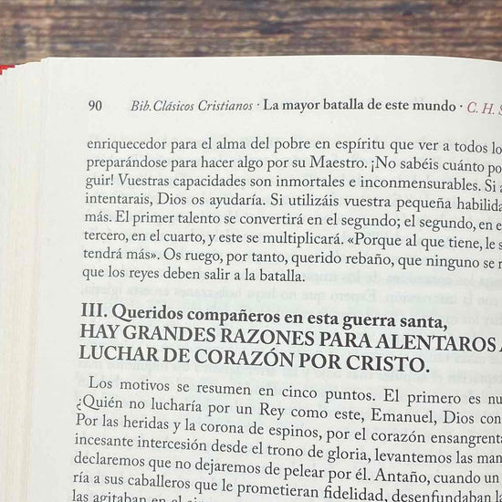 Mayor Batalla de este Mundo, la - Biblioteca de Clásicos Cristianos. Tomo 1 - Pura Vida Books