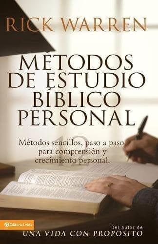 Métodos De Estudio Bíblico Personal - Rick Warren - Pura Vida Books