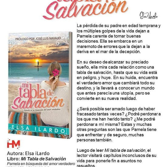 Mi tabla de salvación - Elsa Ilardo - Pura Vida Books