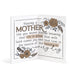 Mom Is Another Word For Love Wooden Keepsake Card - Pura Vida Books