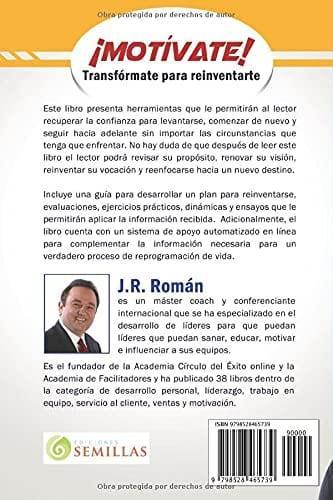 ¡Motívate! Transfórmate para reinventarte - J. R. Román - Pura Vida Books