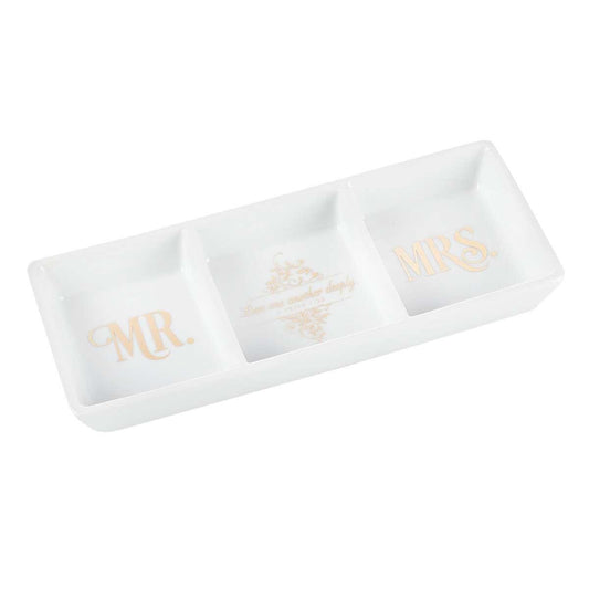 Mr and Mrs Collection - 1 Peter 1:22 Porcelain Trinket Tray - Pura Vida Books