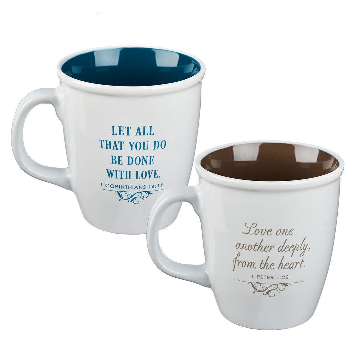 Mr and Mrs Collection Two Piece Coffee Mug Set - Pura Vida Books