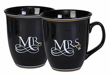 Mr and Mrs Ever After Ceramic Mug 16Oz Set - Pura Vida Books