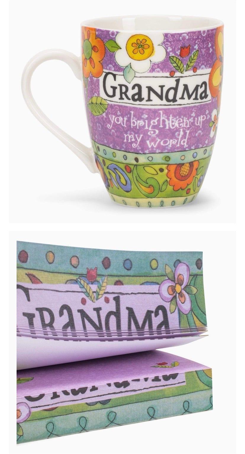 Mug and Notepad GiftSet - Grandma - Pura Vida Books