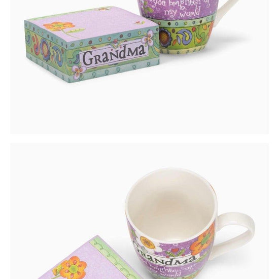 Mug and Notepad GiftSet - Grandma - Pura Vida Books