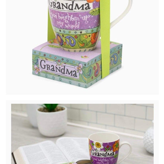 Mug and Notepad GiftSet - Grandma - Pura Vida Books