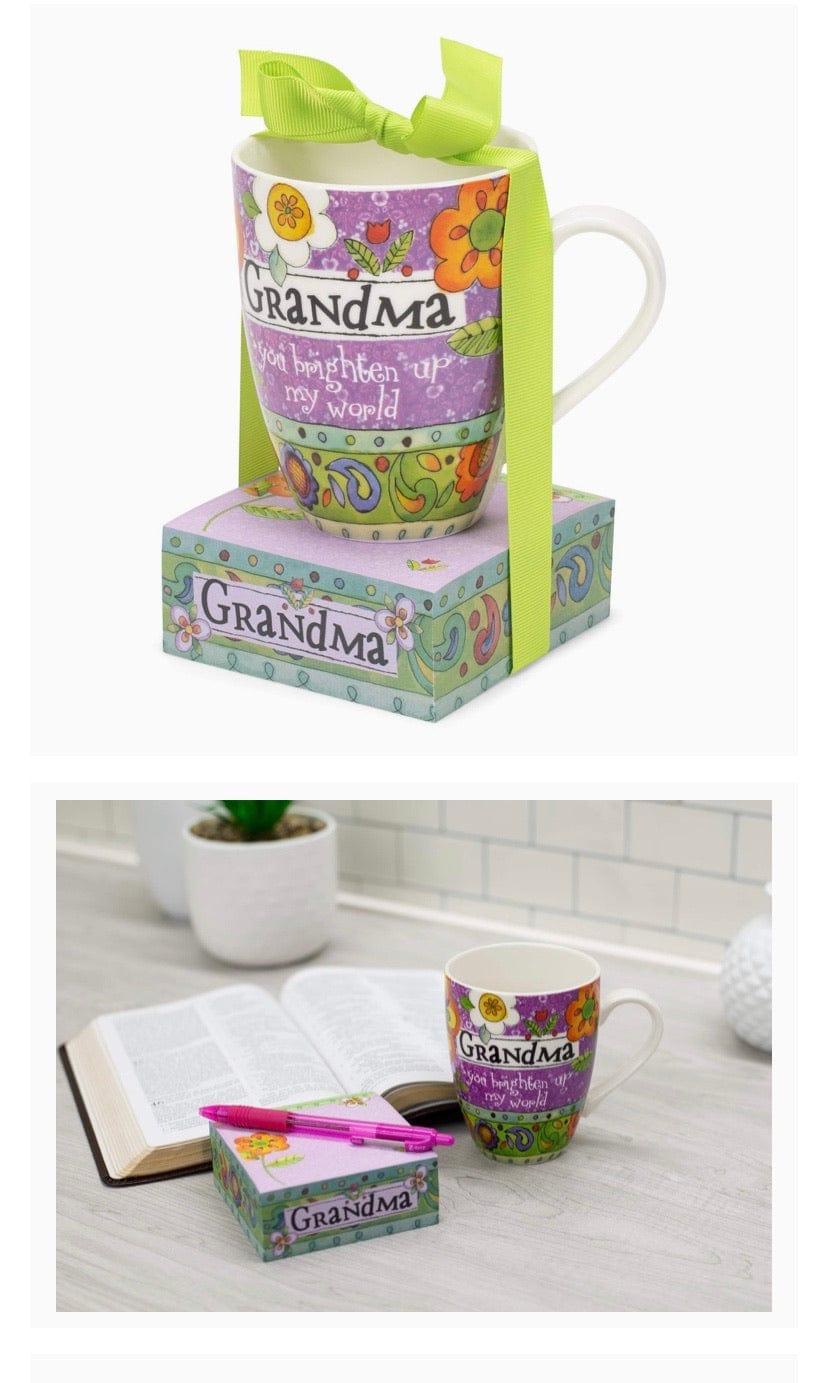 Mug and Notepad GiftSet - Grandma - Pura Vida Books