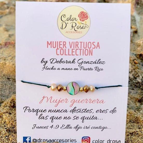 Mujer guerrera (pulsera) - Pura Vida Books