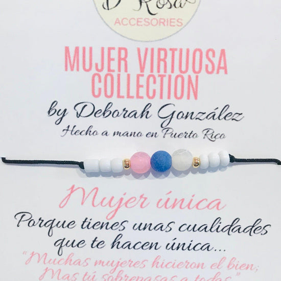 Mujer única (pulsera) - Pura Vida Books