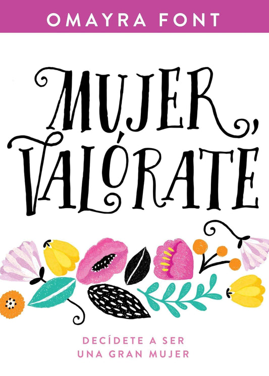 Mujer Valórate - Omayra Font - Pura Vida Books