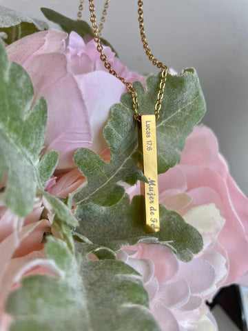 Cadena Mujer de Fe | Dorado