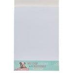 My Cup Overflows Teal Puppy Notepad - Pura Vida Books