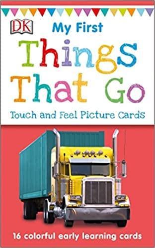 My First Touch and Feel Picture Cards: Things That Go (My 1st T&F Picture Cards) - Pura Vida Books