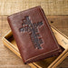 Names of Jesus Brown Trifold Genuine Leather Wallet - Pura Vida Books