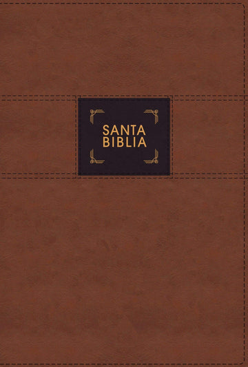 NBLA Biblia de Estudio Gracia y Verdad, Leathesoft, Café, Interior a dos colores/indice - Pura Vida Books