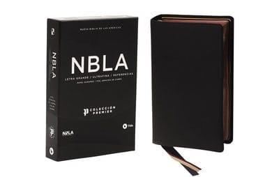 NBLA Biblia Ultrafina, Letra Grande, Colección Premier, Negro - Edición Limitada - Pura Vida Books