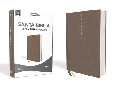 NBLA Santa Biblia, Letra Supergigante, Tapa Dura/Tela, - Pura Vida Books