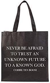 Never be afraid - tote - Pura Vida Books