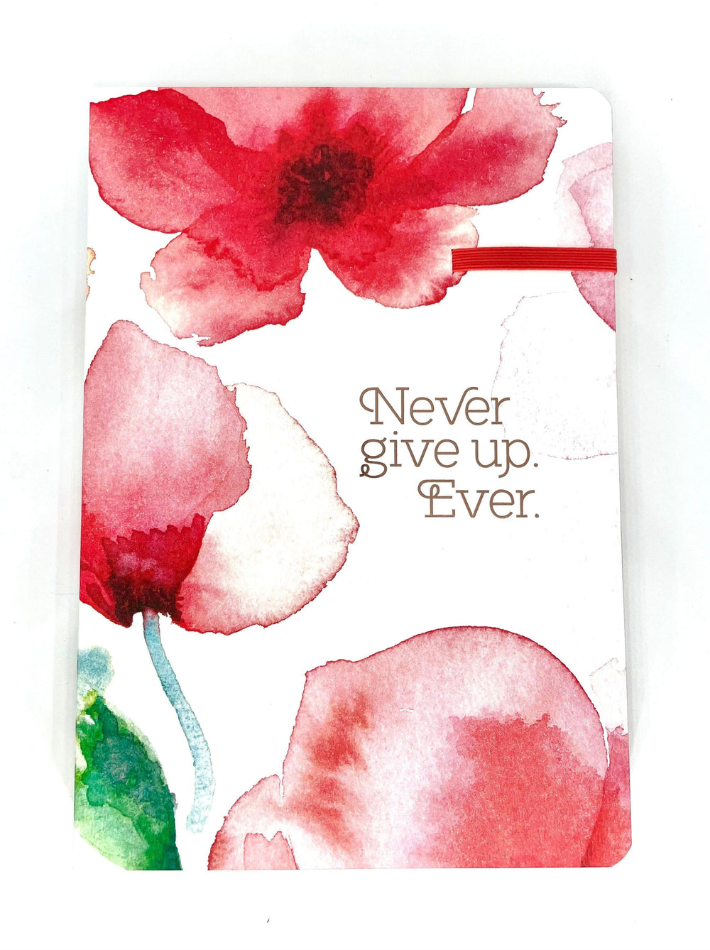 Never Give Up Coral (Heartfelt) - Journal - Pura Vida Books