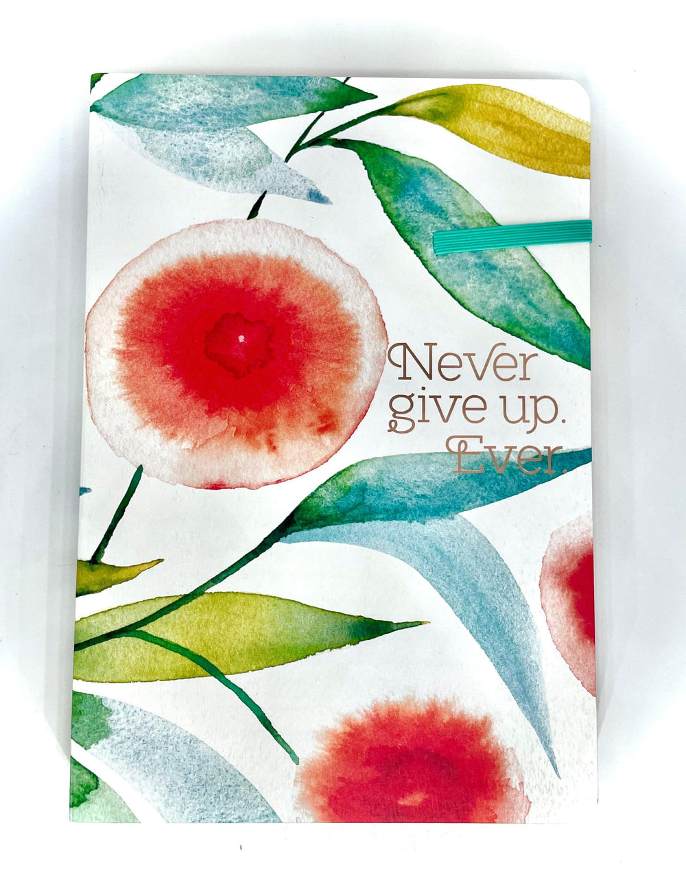 Never Give Up Orange (Heartfelt) - Journal - Pura Vida Books