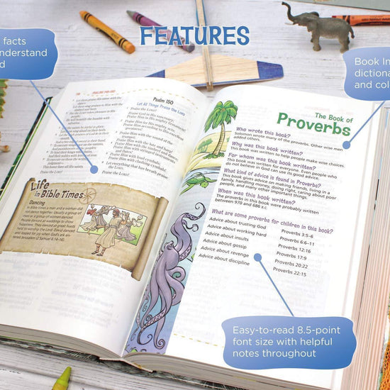 NKJV, Adventure Bible, Hardcover, Full Color - Pura Vida Books