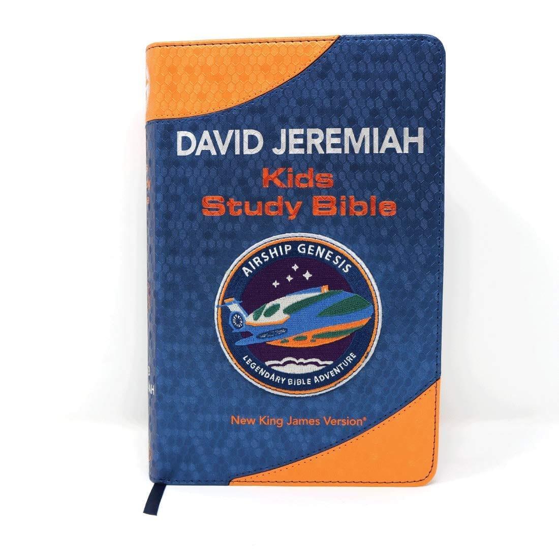 NKJV, Airship Genesis Kids Study Bible, TechTile Leather Edition: Holy Bible, New King James Version - Pura Vida Books