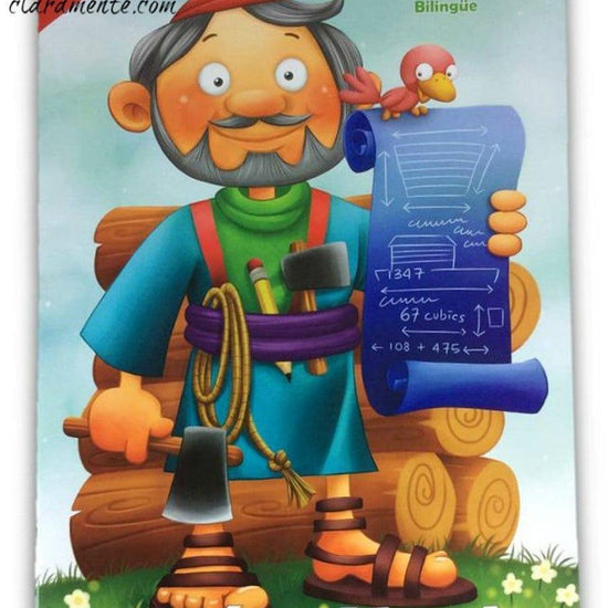 Noé- Libro de Colorear Gigante - Pura Vida Books