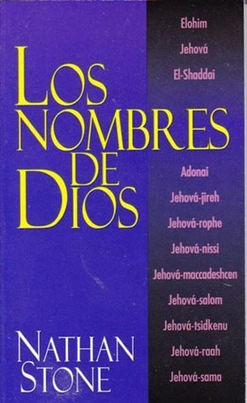 Nombres de Dios - Nathan Stone - Pura Vida Books