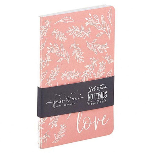 Notepad Set: Do All Things With Love - Pura Vida Books