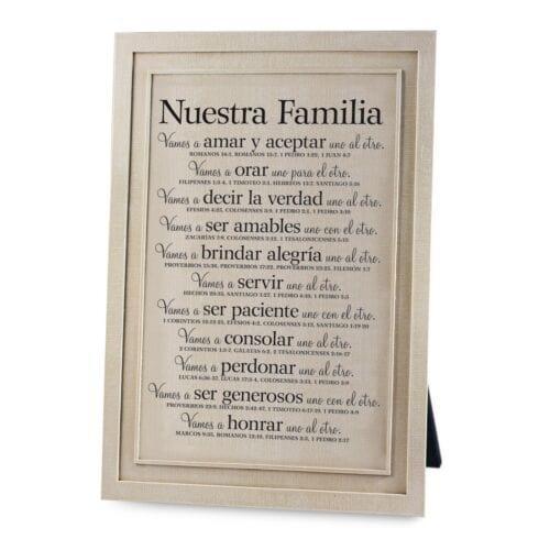 Nuestra Familia, Placa - Pura Vida Books