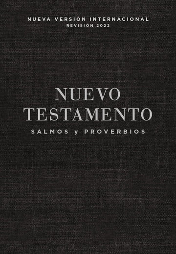 Nuevo Testamento de bolsillo con Salmos y Proverbios (Revisión 2022 | NVI)