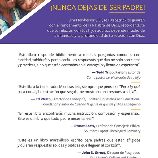 Nunca dejas de ser padre- Jim Newheiser - Pura Vida Books