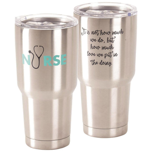 NURSE QUOTE TRAVEL TUMBLER - Pura Vida Books