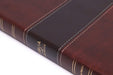 NVI Biblia del Pescador letra grande, caoba símil piel - Pura Vida Books