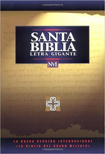 NVI Santa Bíblia Letra Gigante Imit Negro - Pura Vida Books
