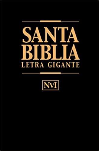 NVI Santa Biblia Letra Gigante Imitación, Índice - Pura Vida Books