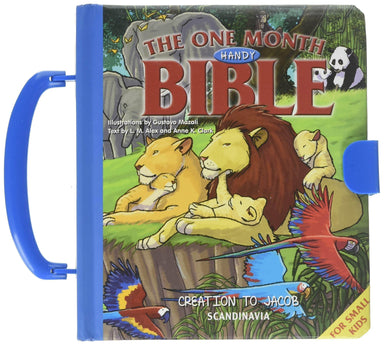 One Month Handy Children Bible - Child's Prayer Bible Story Book - Hardcover - Pura Vida Books