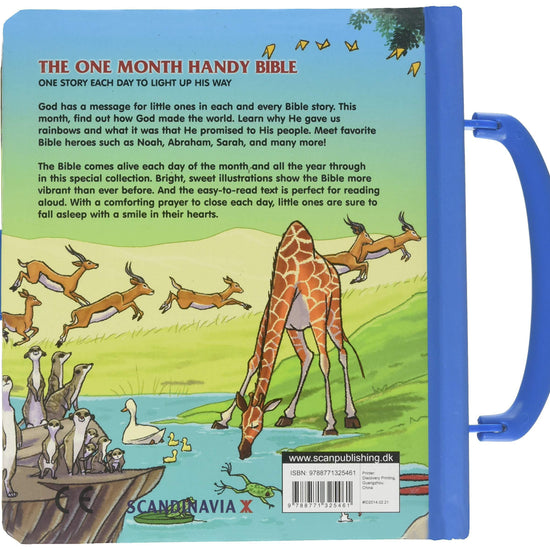 One Month Handy Children Bible - Child's Prayer Bible Story Book - Hardcover - Pura Vida Books