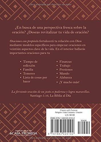 Oraciones con propósito OP - Pura Vida Books